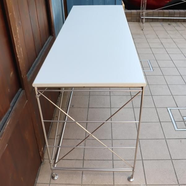 MUJI(無印良品) ステンレスユニットシェルフ・デスク/メラミン MUJI(無印良品) ステンレスユニットシェルフ・デスク/メラミン