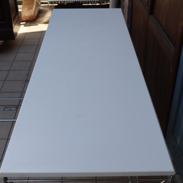 MUJI(無印良品) ステンレスユニットシェルフ・デスク/メラミン MUJI(無印良品) ステンレスユニットシェルフ・デスク/メラミン