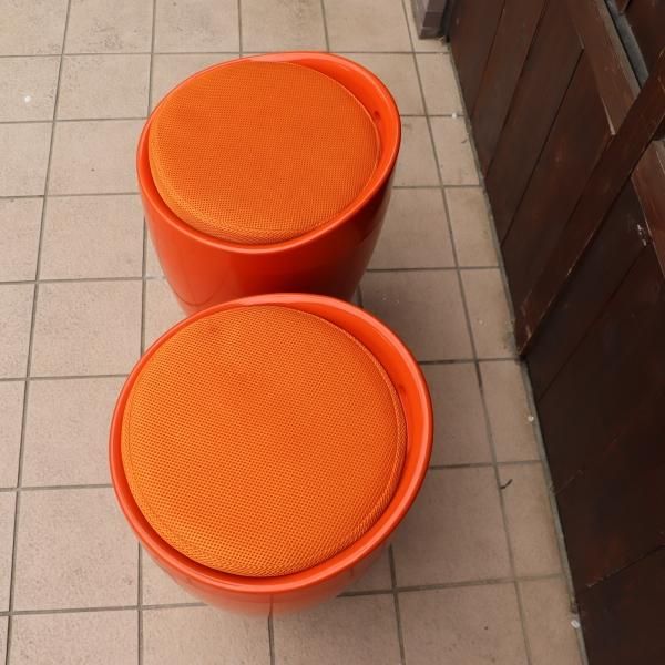 昭和レトロ】コクサイのママテンピ KGO-301型 オレンジ色 昭和レトロ