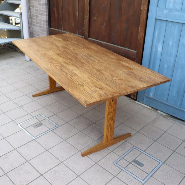 9,890円モモナチュラル VENT オーク材 ダイニングテーブル 北欧スタイル カフェ風
