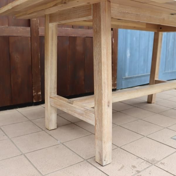 Final Sale!! ウニコ unico マノア MANOA ダイニング unico(ウニコ)の木目を際立たせ、ホワイトウォッシュ塗装が魅力のMANOA