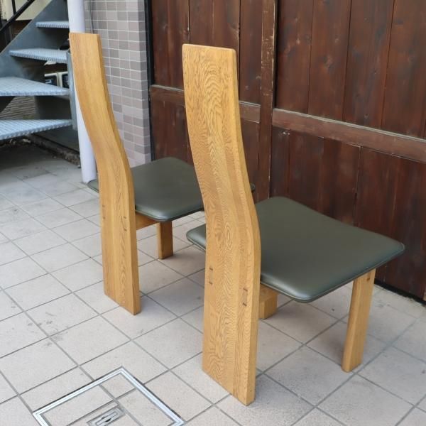 値下げ/北海道のTAKUMI KOHGEI(匠工芸)のダイニングチェア2脚 値下げ/北海道のTAKUMI KOHGEI(匠工芸)のダイニングチェア2脚