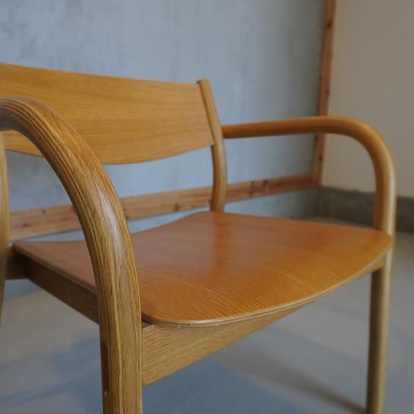 値下げ/無印良品(MUJI)のオーク材を使用したラウンジアーム 値下げ/無印良品(MUJI)のオーク材を使用したラウンジアーム