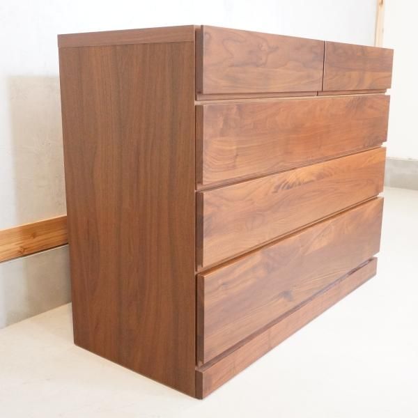 TAKANO MOKKOU(高野木工)のLECCE(レッチェ)ウォールナット材 4段