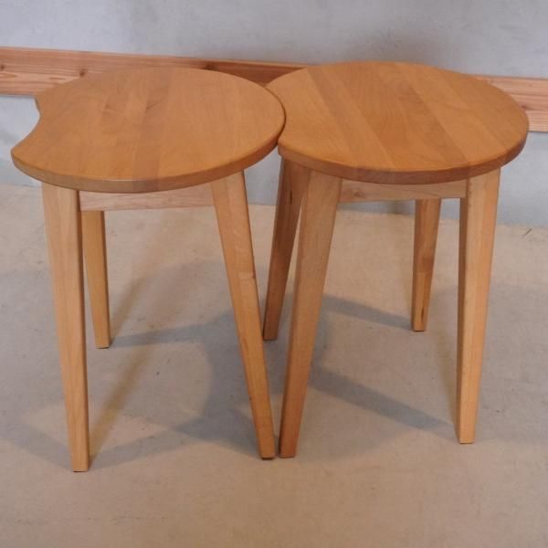 鹿児島の家具メーカー宮之城木工のアルダー無垢材を使用した