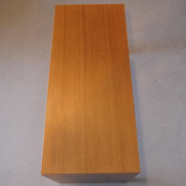 オーク材を使用した無印良品(MUJI)のコの字の家具・積層合板・幅70cm