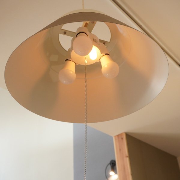 unico / LAMP BY 2TONE 3BULB PENDANT ブラウン - 天井照明