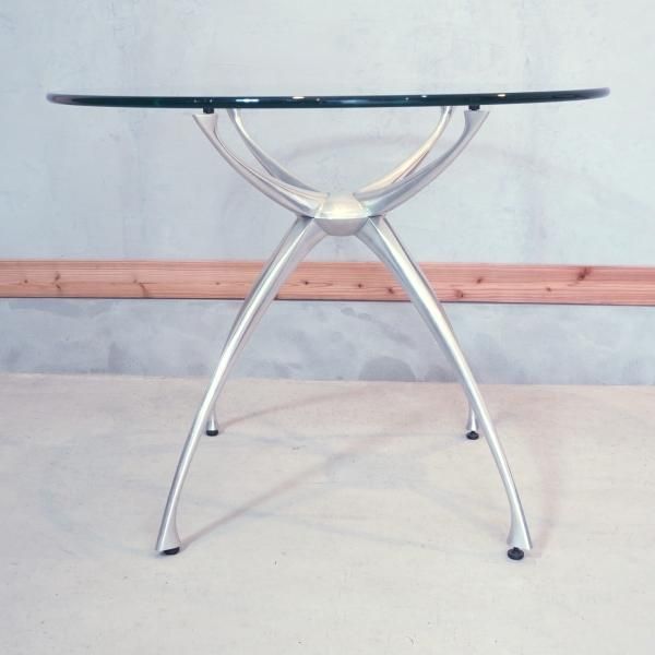 展示品　アダル　リンク　ガラス　ダイニングテーブル　デスク　カフェ　モダン 展示品 アダル リンク ガラス ダイニングテーブル デスク カフェ