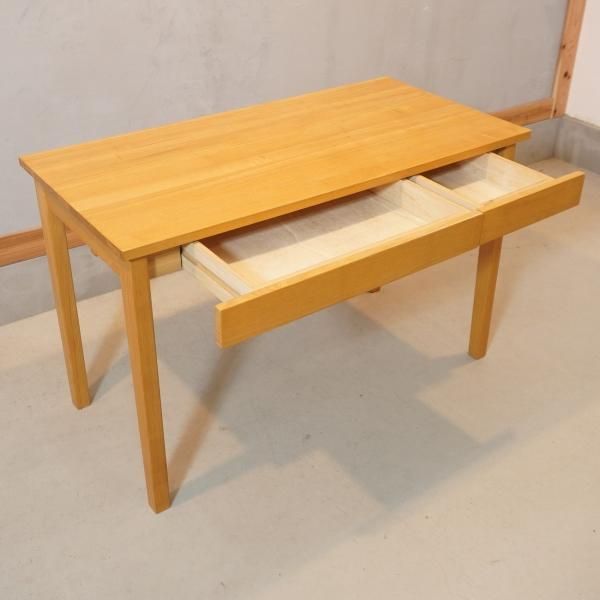 MUJI 無印良品 タモ材 デスク キャビネット付き （ 机）の買取価格 （ID:478028）｜おいくら