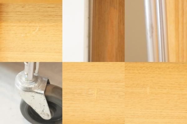 無印良品(MUJI)の人気のタモ材×ステンレス キッチンワゴンです 無印良品(MUJI)の人気のタモ材×ステンレス キッチンワゴンです