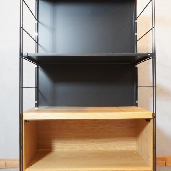 無印良品(MUJI)の人気のオーク材×スチールユニットシェルフ 無印良品(MUJI)の人気のオーク材×スチールユニットシェルフ