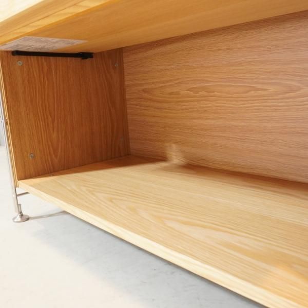 無印良品(MUJI)の人気のオーク材×ステンレス ユニットシェルフ 無印良品(MUJI)の人気のオーク材×ステンレス ユニットシェルフ