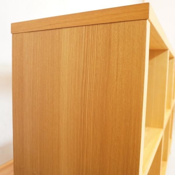 無印良品(MUJI)の稀少なオープンシェルフ2×3/タモ材 ナチュラル 無印良品(MUJI)の稀少なオープンシェルフ2×3/タモ材 ナチュラル