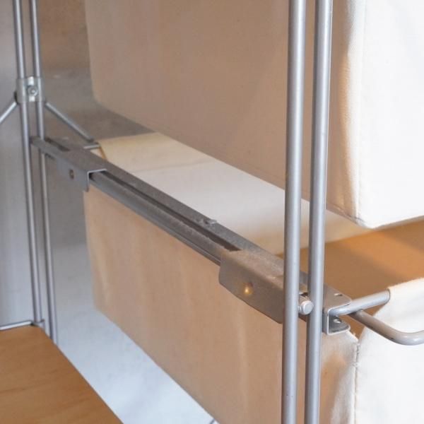 無印良品(MUJI) メープル材×スチール ユニットシェルフ 帆布 無印良品(MUJI) メープル材×スチール ユニットシェルフ 帆布