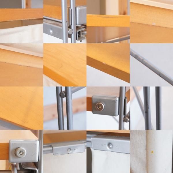 無印良品(MUJI) メープル材×スチール ユニットシェルフ 帆布 無印良品(MUJI) メープル材×スチール ユニットシェルフ 帆布