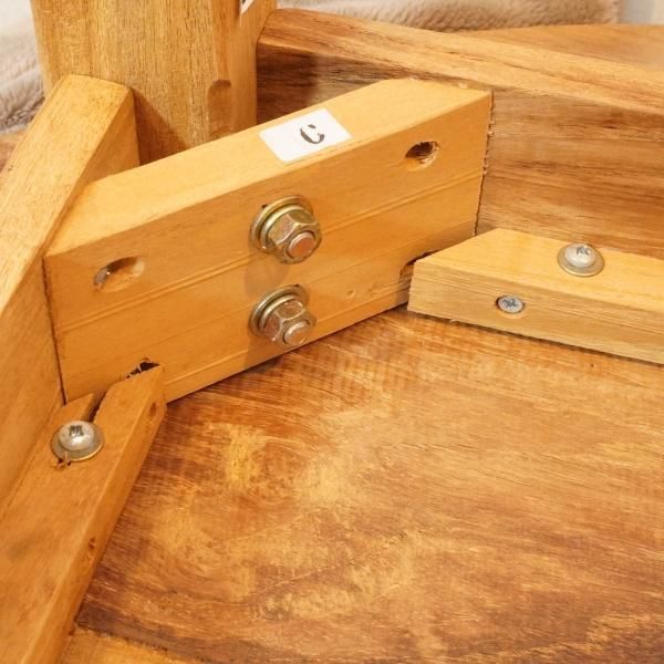 展示品◇old maison(オールドメゾン)のチーク無垢材 ラウンド 展示品◇old maison(オールドメゾン)のチーク無垢材 ラウンド