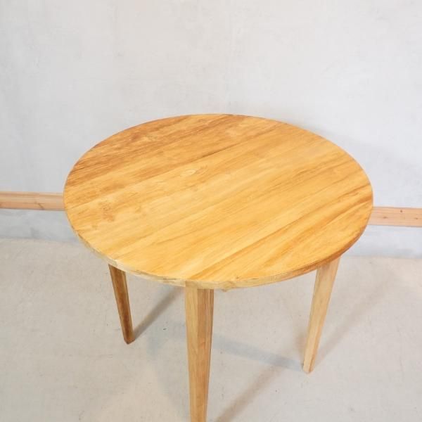 展示品◇old maison(オールドメゾン)のチーク無垢材 ラウンド 展示品◇old maison(オールドメゾン)のチーク無垢材 ラウンド