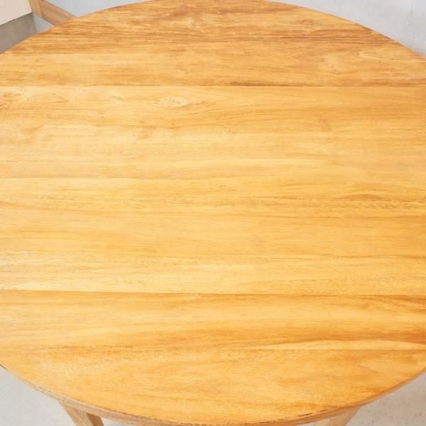 展示品◇old maison(オールドメゾン)のチーク無垢材 ラウンド 展示品◇old maison(オールドメゾン)のチーク無垢材 ラウンド