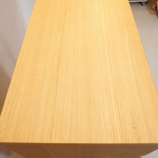 稀少な無印良品(MUJI)の木製チェスト6段ワイド・タモ材です 稀少な無印良品(MUJI)の木製チェスト6段ワイド・タモ材です