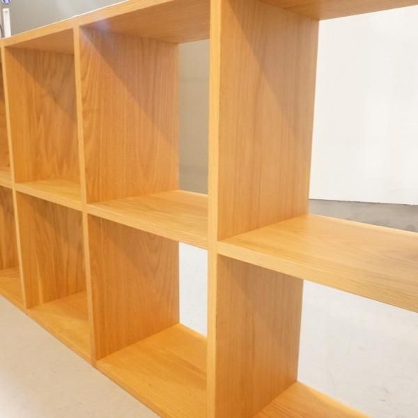 人気の無印良品(MUJI)のオーク材 5段・1列+2段・4列 人気の無印良品(MUJI)のオーク材 5段・1列+2段・4列