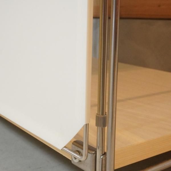 無印良品(MUJI)の人気の木製×ステンレス 3段ユニットシェルフ 無印良品(MUJI)の人気の木製×ステンレス 3段ユニットシェルフ