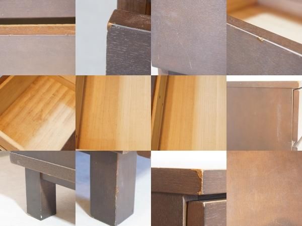人気の無印良品(MUJI)のタモ材を使用した木製チェスト 4段ワイド 人気の無印良品(MUJI)のタモ材を使用した木製チェスト 4段ワイド