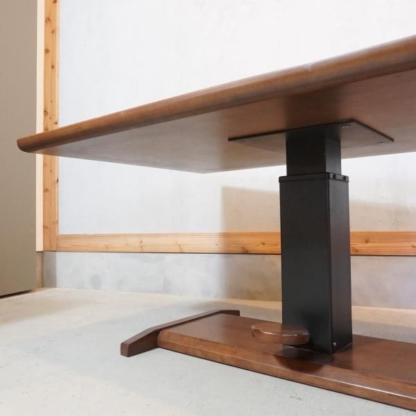 SHIGIYMA(シギヤマ家具)のサラ ウォールナット材 昇降式 SHIGIYMA(シギヤマ家具)のサラ ウォールナット材 昇降式