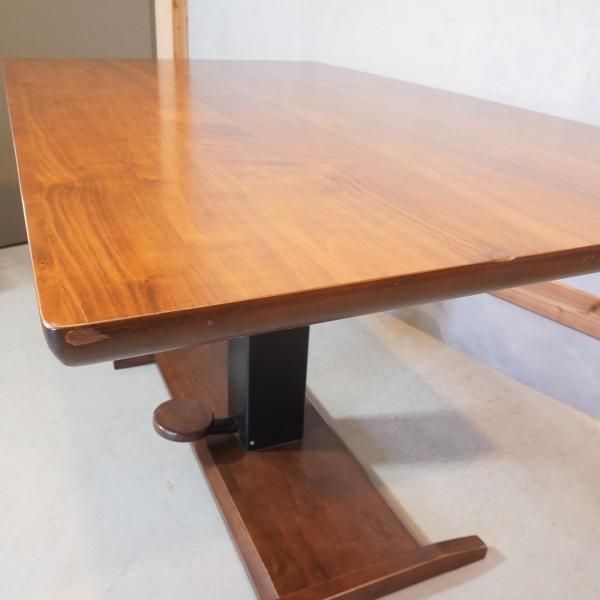 SHIGIYMA(シギヤマ家具)のサラ ウォールナット材 昇降式 SHIGIYMA(シギヤマ家具)のサラ ウォールナット材 昇降式