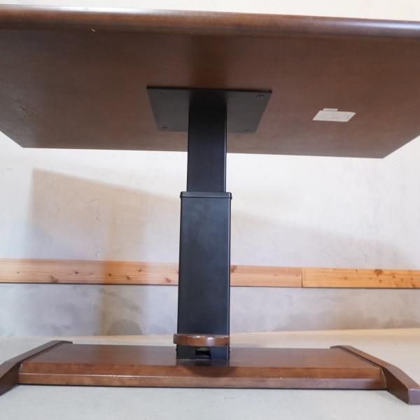 SHIGIYMA(シギヤマ家具)のサラ ウォールナット材 昇降式 SHIGIYMA(シギヤマ家具)のサラ ウォールナット材 昇降式