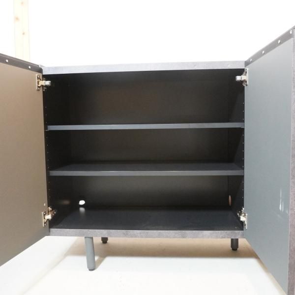 展示品　松岡家具製造 クレモナ サイドボード LED照明付き 　IDC大塚家具 展示品 松岡家具製造 クレモナ サイドボード LED照明付き IDC