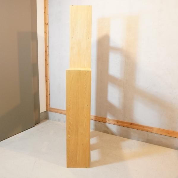 スタッキングシェルフ・5段・オーク材 | 無印良品