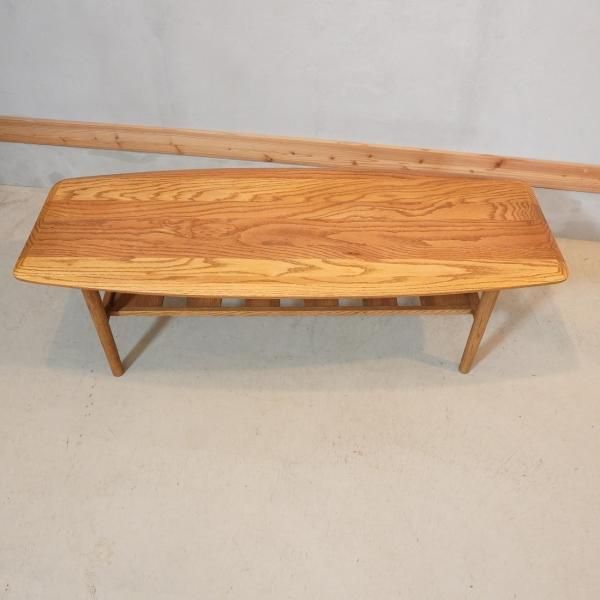 MOMO natural(モモナチュラル)のRIVER GATE LOW TABLE。オーク材 MOMO natural(モモナチュラル)のRIVER GATE LOW TABLE。オーク材