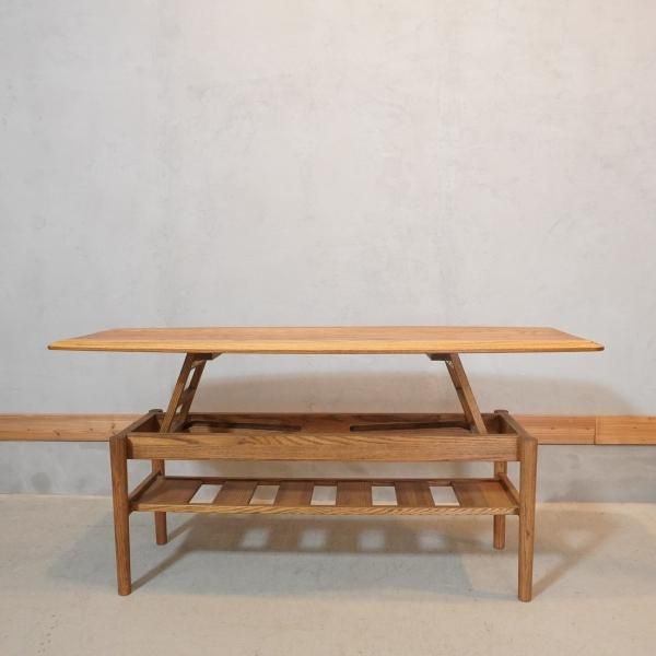 MOMO natural(モモナチュラル)のRIVER GATE LOW TABLE。オーク材 MOMO natural(モモナチュラル)のRIVER GATE LOW TABLE。オーク材