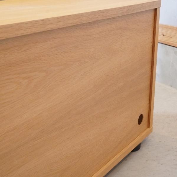 人気の無印良品(MUJI)のオーク材 スタッキングキャビネット 人気の無印良品(MUJI)のオーク材 スタッキングキャビネット