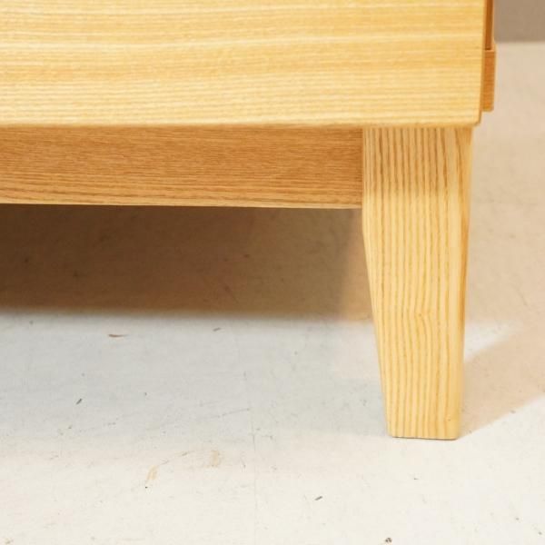 人気の無印良品(MUJI)のタモ材を使用した3段ダブルチェストです 人気の無印良品(MUJI)のタモ材を使用した3段ダブルチェストです