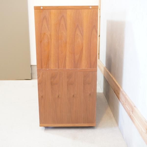 人気の無印良品(MUJI)のウォールナット材 スタッキング 人気の無印良品(MUJI)のウォールナット材 スタッキング