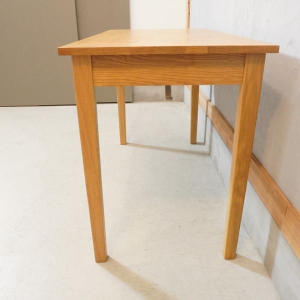 人気のMUJI(無印良品)のオーク材パーソナルデスク/引き出し付き 人気のMUJI(無印良品)のオーク材パーソナルデスク/引き出し付き