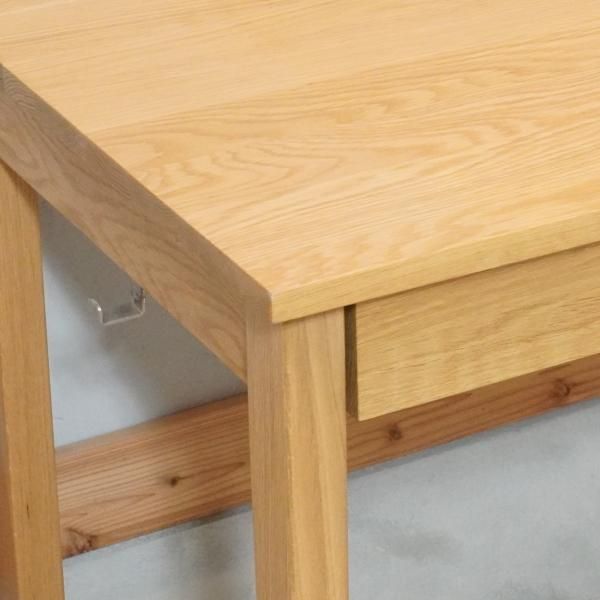 人気のMUJI(無印良品)のオーク材パーソナルデスク/引き出し付き 人気のMUJI(無印良品)のオーク材パーソナルデスク/引き出し付き