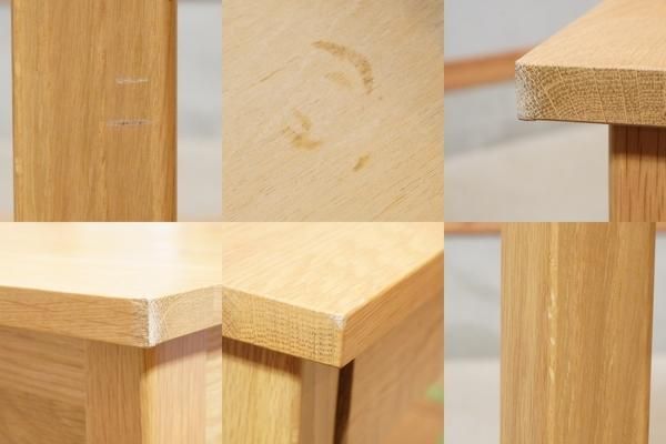 人気のMUJI(無印良品)のオーク材パーソナルデスク/引き出し付き 人気のMUJI(無印良品)のオーク材パーソナルデスク/引き出し付き