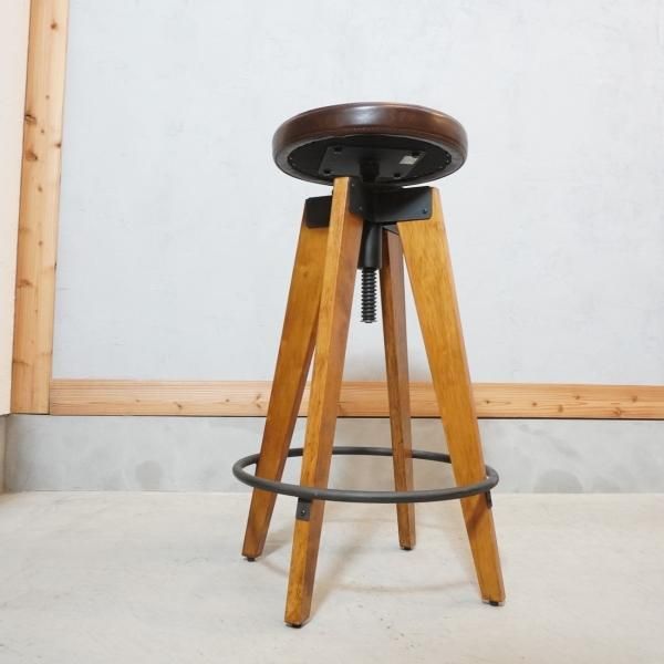 ジャーナルスタンダードファニチャーよりCHINON HIGH STOOL LEATHER 