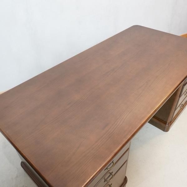 未使用品◇Karimoku(カリモク家具)のSG5601オーク材両袖デスク 未使用品◇Karimoku(カリモク家具)のSG5601オーク材両袖デスク
