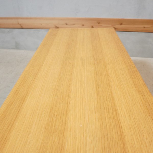 オーク材を使用した無印良品(MUJI)のコの字の家具・積層合板・幅70cm