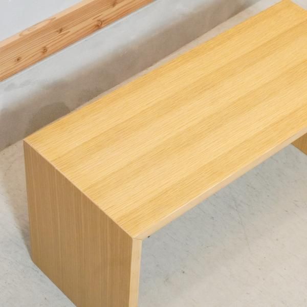 コの字の家具 積層合板 オーク材 幅70cm | 無印良品
