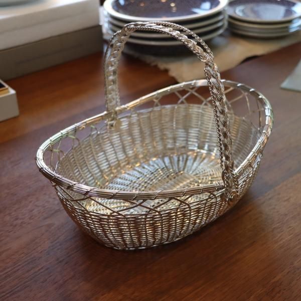 銀編み包み 青磁菓子鉢 銀編み包み青磁菓子鉢