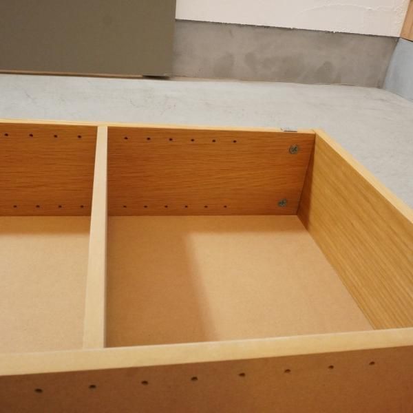 無印良品(MUJI)のオーク材 ベッドフレーム下収納引き出しです 無印良品(MUJI)のオーク材 ベッドフレーム下収納引き出しです