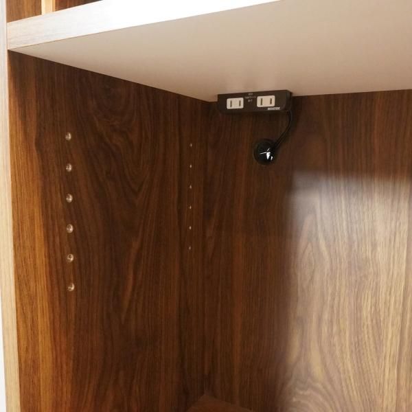 値下げ/人気の無印良品(MUJI)のウォールナット材 カップボード 値下げ/人気の無印良品(MUJI)のウォールナット材 カップボード