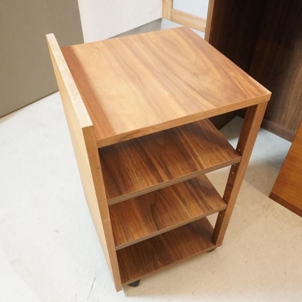 値下げ/人気の無印良品(MUJI)のウォールナット材 カップボード 値下げ/人気の無印良品(MUJI)のウォールナット材 カップボード