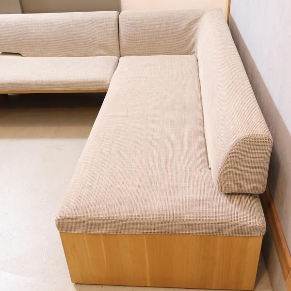 値下げ/karimoku(カリモク家具)のCU57モデルのコーナーソファー