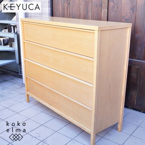 KEYUCA(ケユカ)で取り扱われていた、ビーチ材 4段 ラダーチェストです。スッキリとしたフォルムと暖かなナチュラルカラーが魅力の北欧スタイルの収納家具です。2人暮らしなどにもおススメです♪  - kokoelma -ココエルマ- 雑貨・中古家具・北欧家具・アンティーク家具の ...