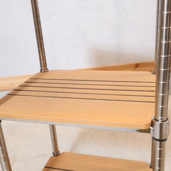 HOME ERECTA(ホームエレクター)のウッド3段シェルフです